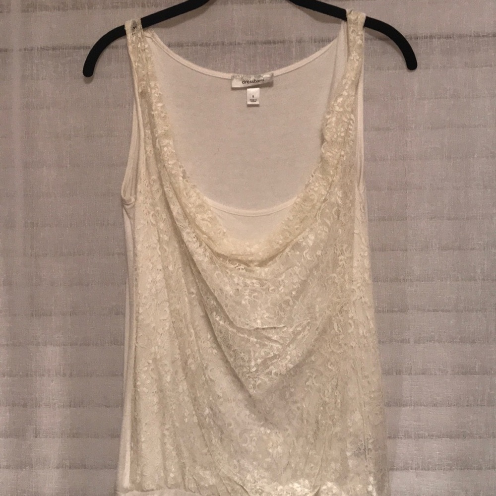 Lace tank✨